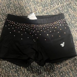 varsity bling shorts